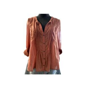 Free people top baby doll blouse casual wear Women's top